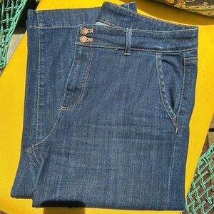 Talbots Flawless High-Waist Wide Crop